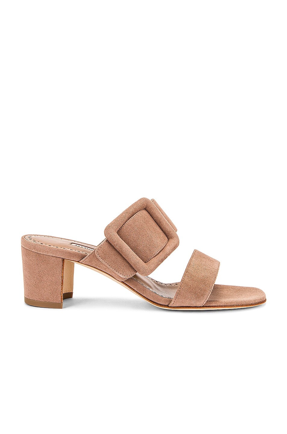 

Сандалии Титубанью Manolo Blahnik, цвет Dark Nude