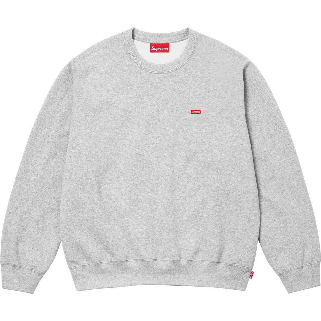 Футболка Small Box Crewneck Supreme, оливковый зеленый/оливковый — фото 4