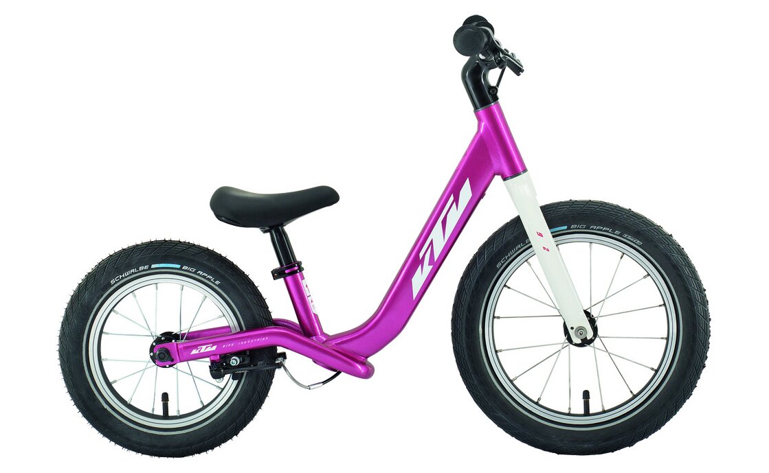 

Детский велосипед KTM Wild Buddy 12 - 12 дюймов - 2023, цвет Rot|metallic berry (white)