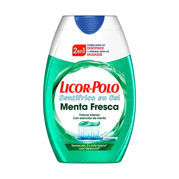 

Зубная паста 2 в 1 + ополаскиватель Menta Fresca Licor Del Polo, 75 ml