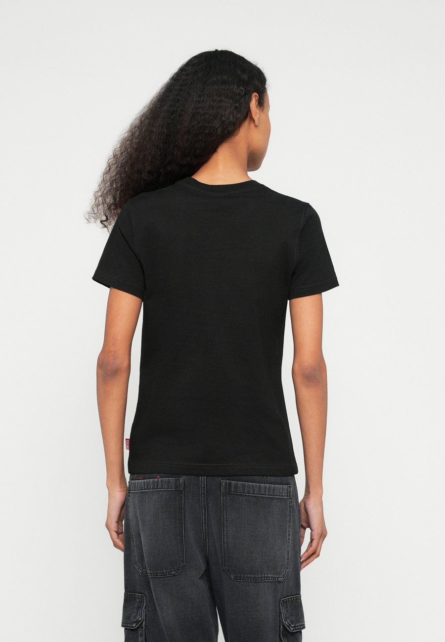 Футболка Diesel Print T-shirt, Black — фото 3