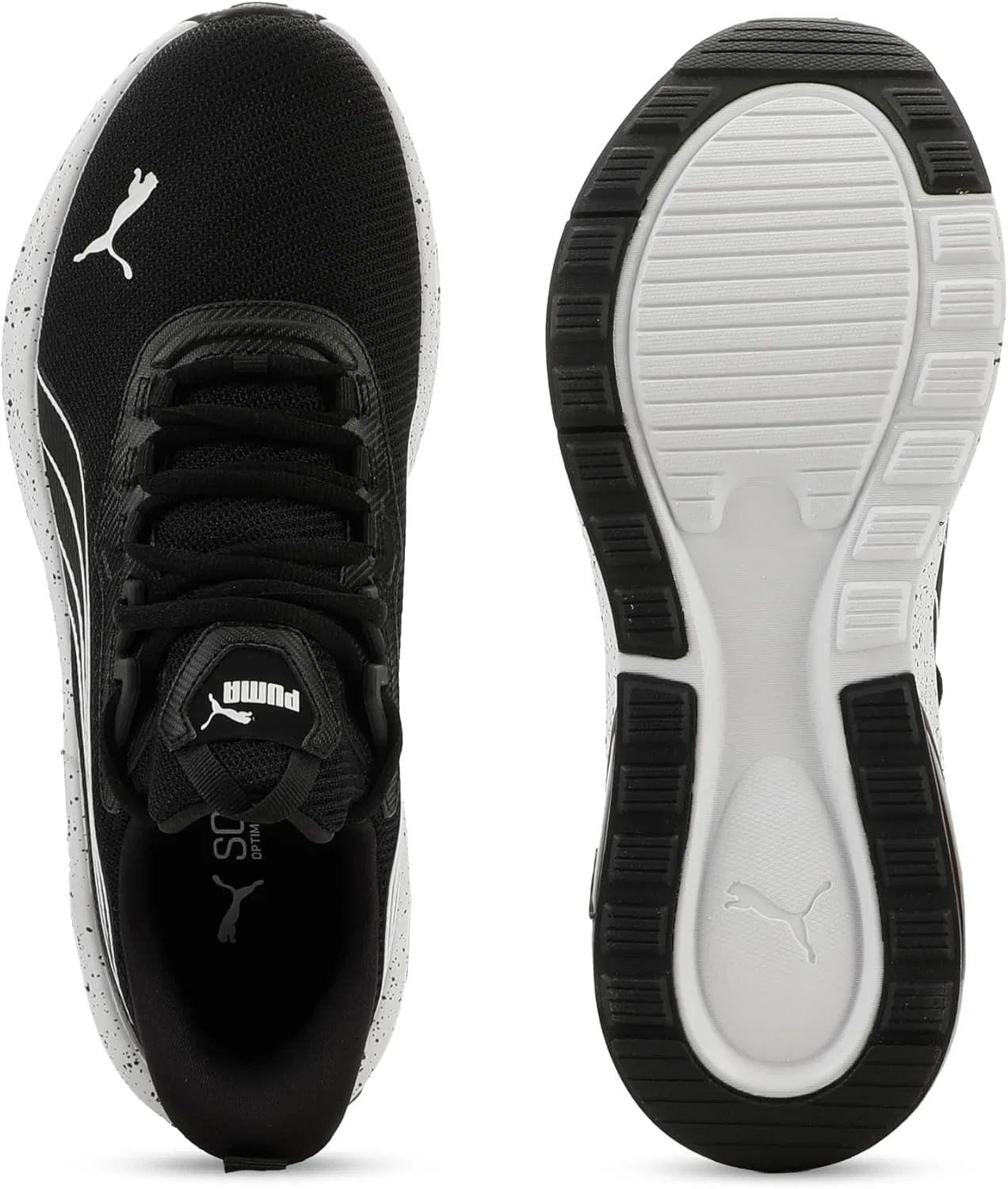 Кроссовки мужские PUMA, цвет Black/White — фото 4