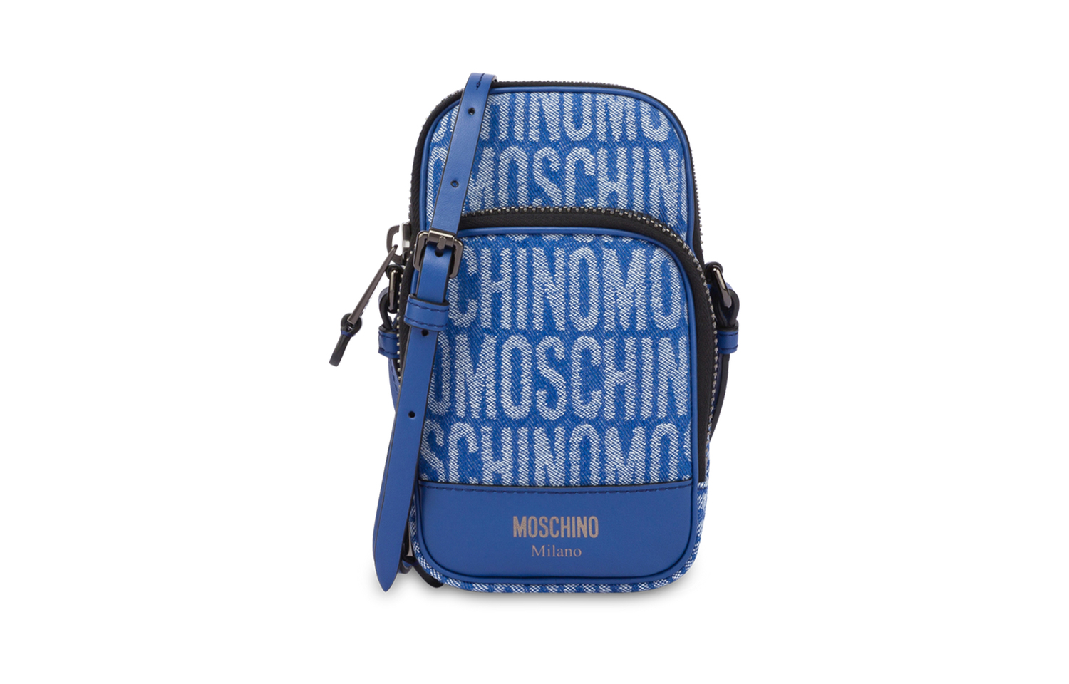 

MOSCHINO Джинсовый кошелек через плечо на пояс