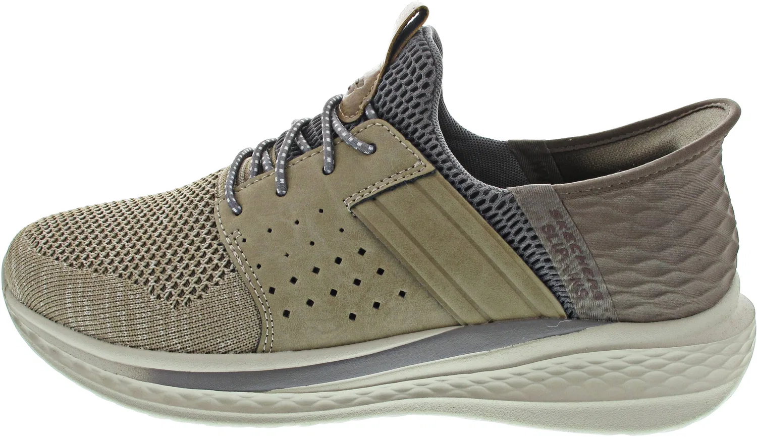 Слипперы Skechers, бежевый