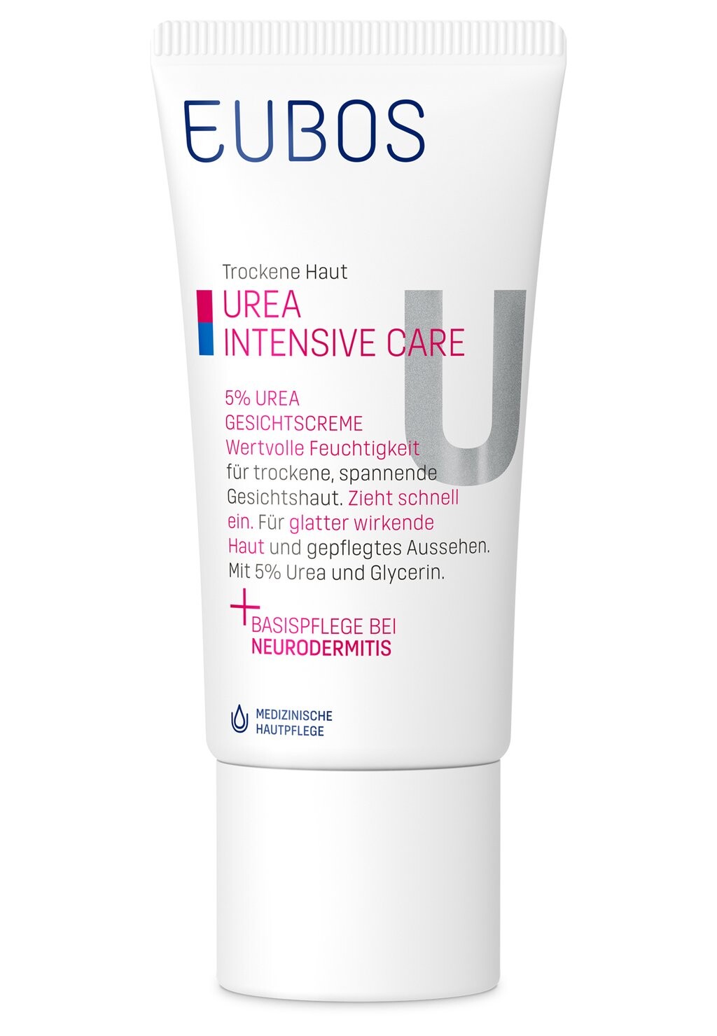 

Крем для лица UREA INTENSIVE CARE 5% UREA GESICHTSCREME EUBOS, цвет weiß