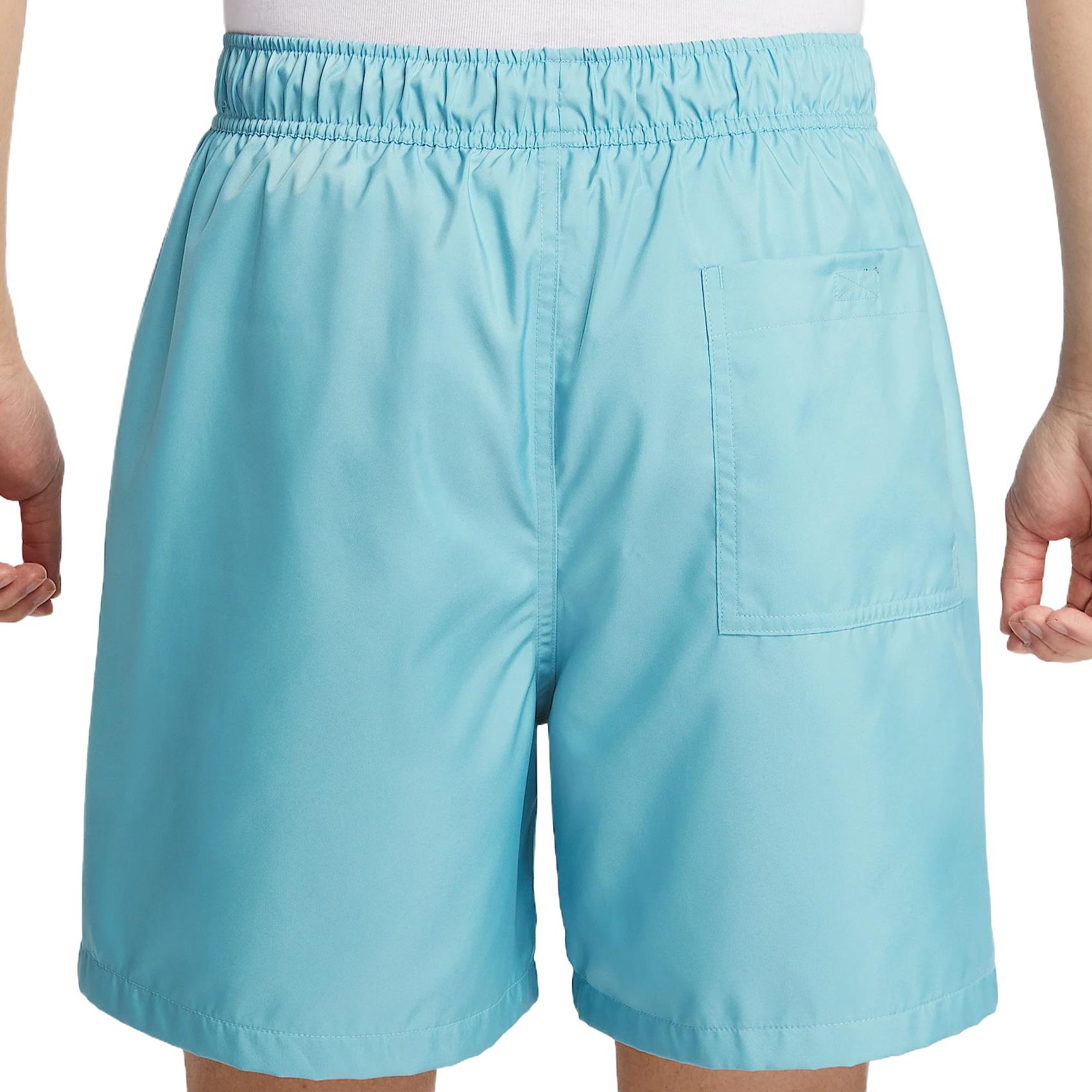 Клубные повседневные шорты мужские Denim Blue Green/White Nike, сине-зеленый/белый — фото 2