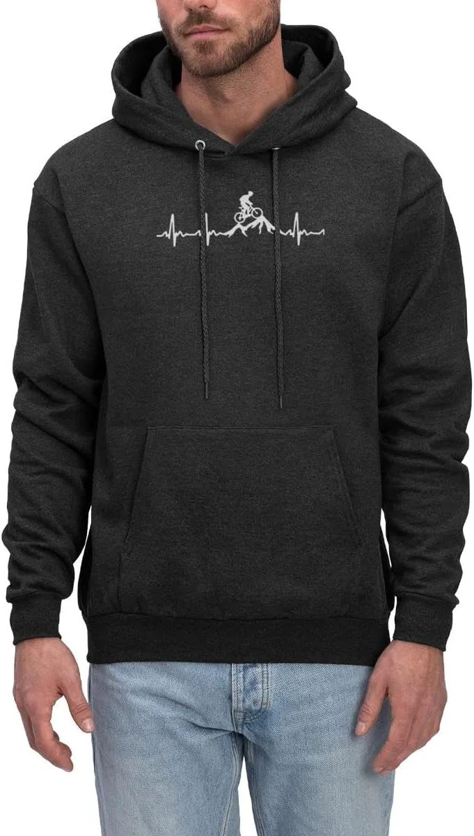 

Толстовка Spreadshirt ECG Mountain Bike Heartbeat