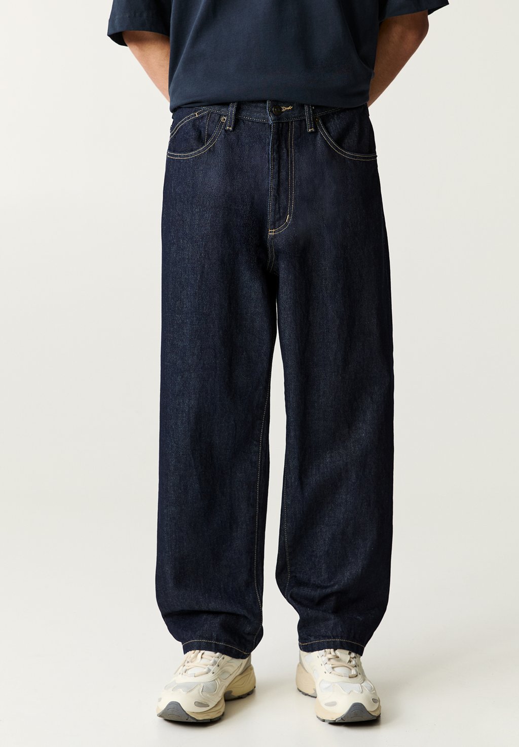 

Джинсы свободного кроя LOOSE PULL&BEAR, темно-синий