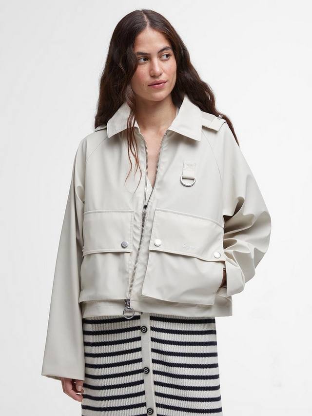 

Июньская непромокаемая куртка Barbour, цвет Blanc