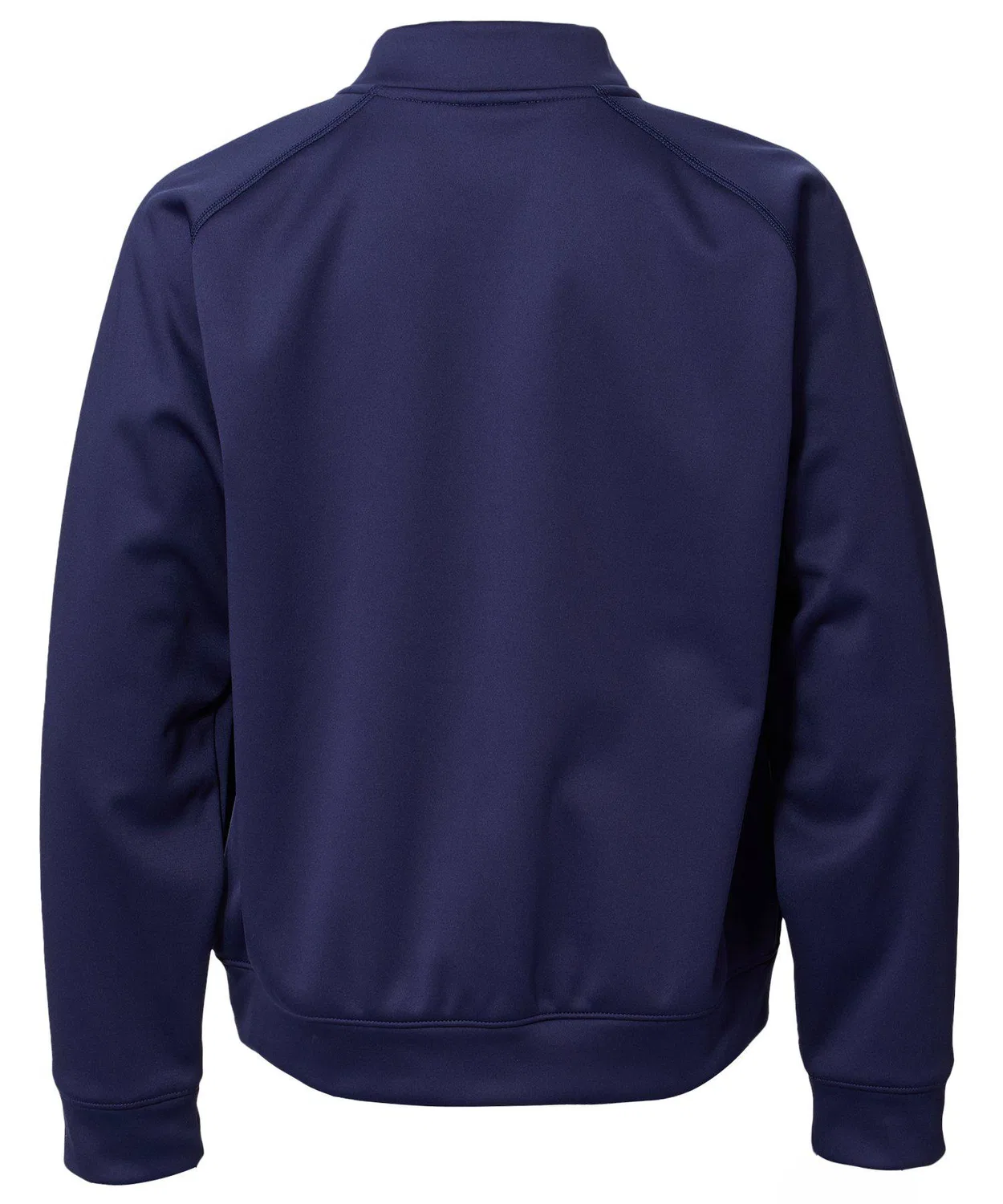 Куртка детская тренировочная флисовая 3-слойная UA Windstopper, темно-синяя — фото 2