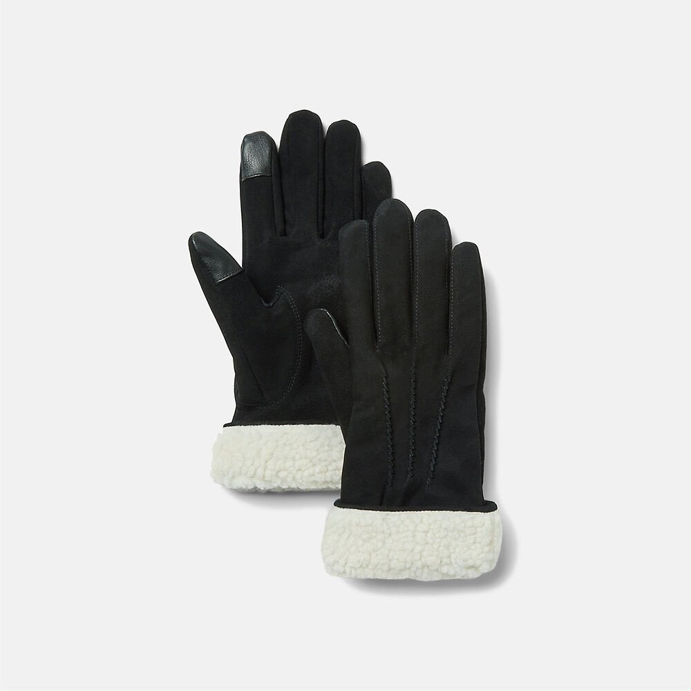 

Перчатки Timberland Leather Sherpa, черный