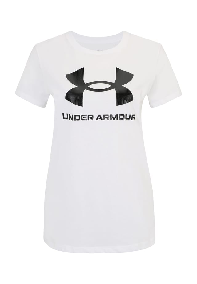 

Спортивная функциональная рубашка с логотипом Under Armour, белый