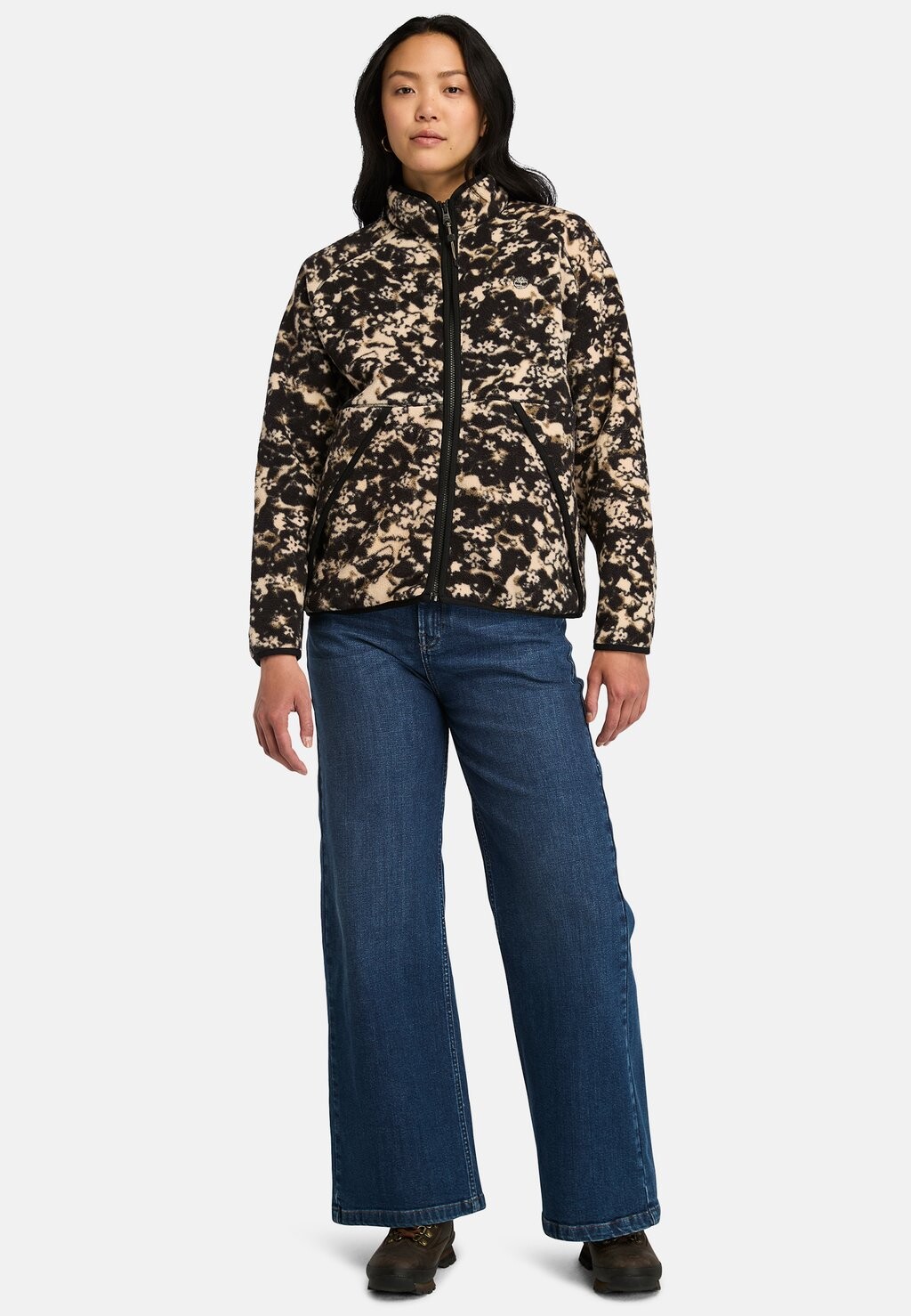 

Флисовая куртка PRINTED FULL-ZIP Timberland, черный