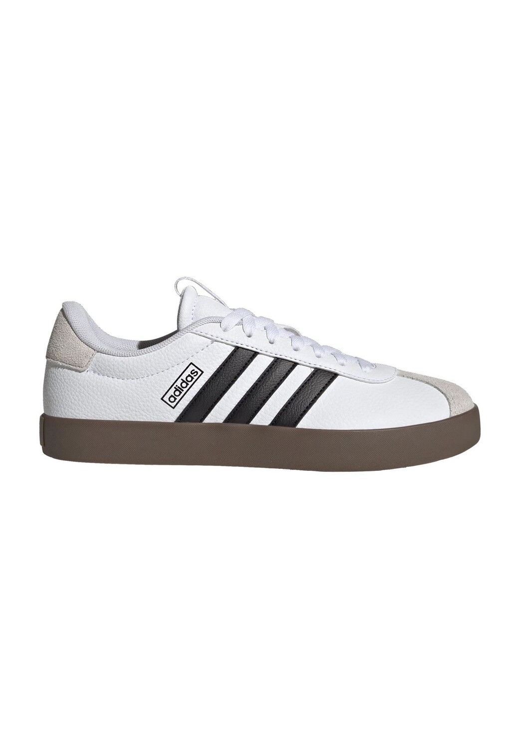Женские кожаные кроссовки VL Court 3.0 adidas, цвет Ftwwht Cblack Greo — фото 3