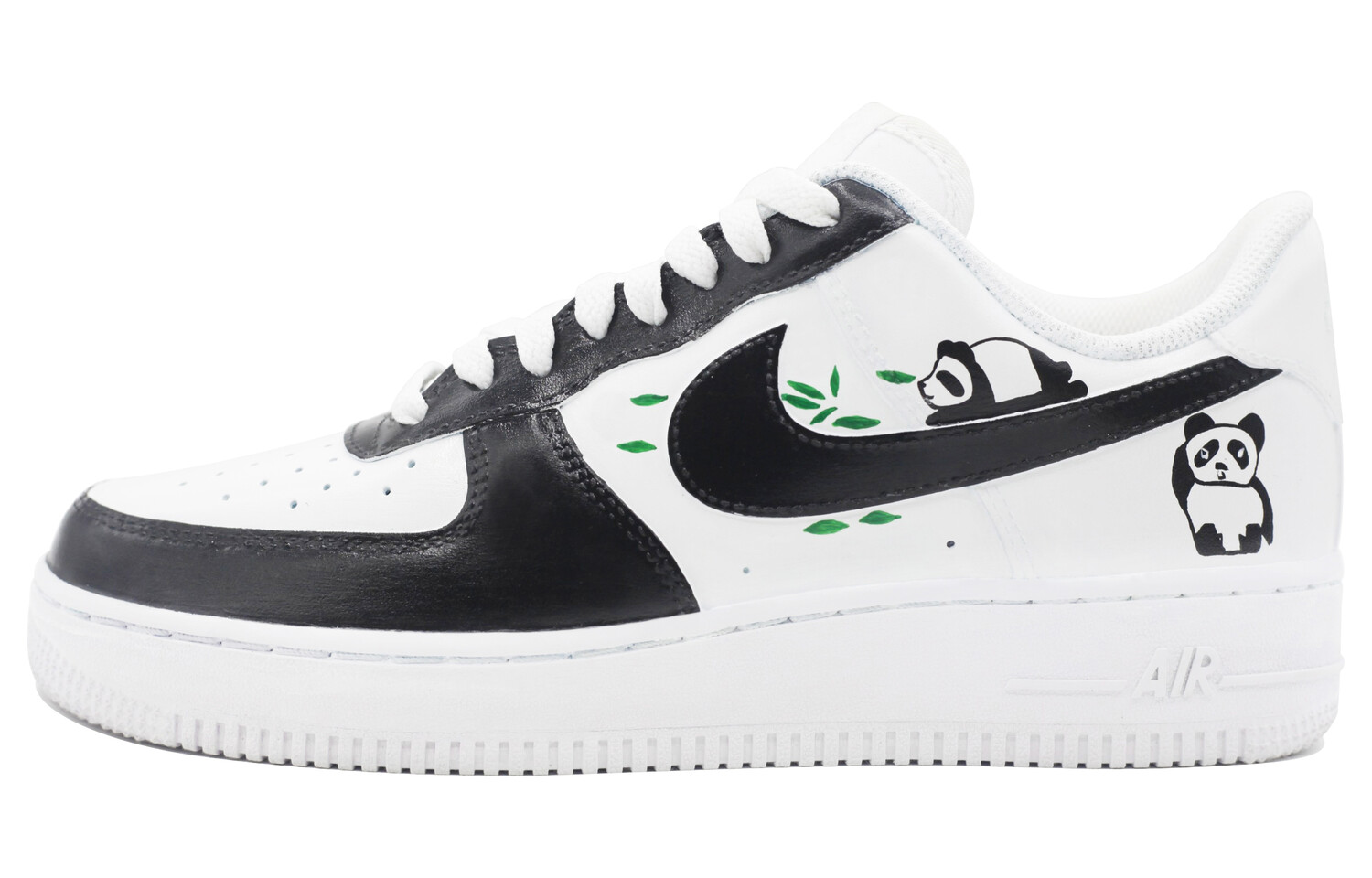 

Кроссовки Nike Air Force 1 Skateboard Shoes Unisex Low-Top Black White, Черный, Кроссовки Nike Air Force 1 Skateboard Shoes Unisex Low-Top Black White