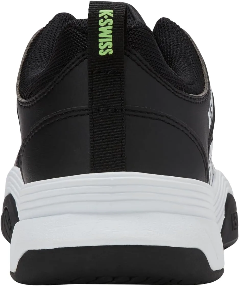Мужские теннисные кроссовки K-Swiss Court Express 2, черный/белый/зеленый — фото 3