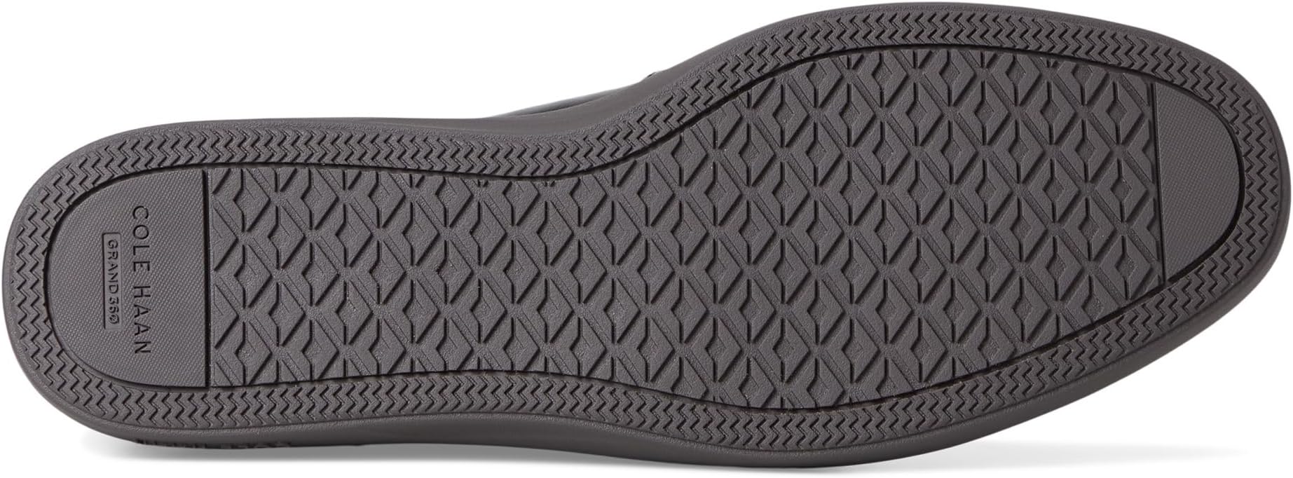 Лоферы Cole Haan Grand 4-Eye Loafers, цвет Black Nubuck/Pavement — фото 3