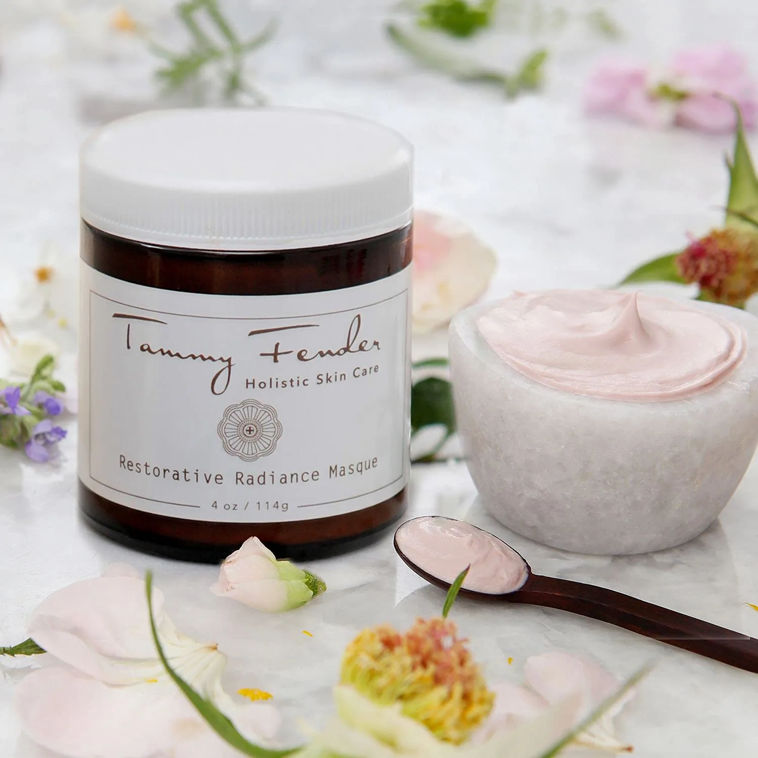 TAMMY FENDER - восстанавливающая маска Restorative Radiance Masque, увлажняющая, омолаживающая, успокаивающая, для всех типов кожи (113 г) 113.40 г (1 шт.) — фото 2