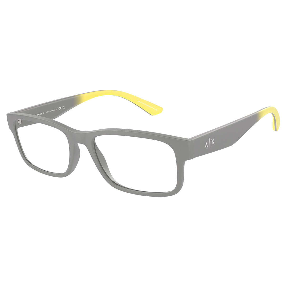 

Armani Exchange мужские 56 мм матово-серые оптические очки, цвет matte grey