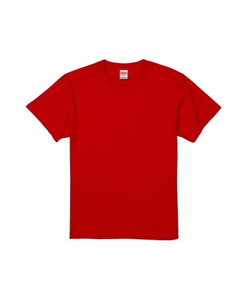 

Футболка с коротким рукавом, однотонная United Athle, красный