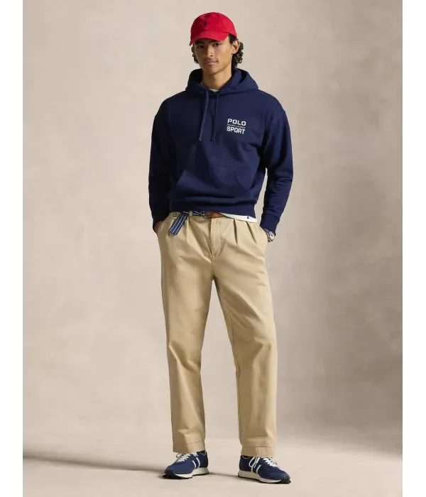 Толстовка relaxed fit Polo Ralph Lauren, темно-синий — фото 2