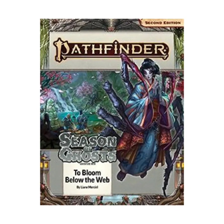 

#199 "Season of Ghosts #4 - To Bloom Below the Web", Pathfinder Roleplaying Game (2nd Edition) - Adventure Path #175 - #200, мягкая обложка
