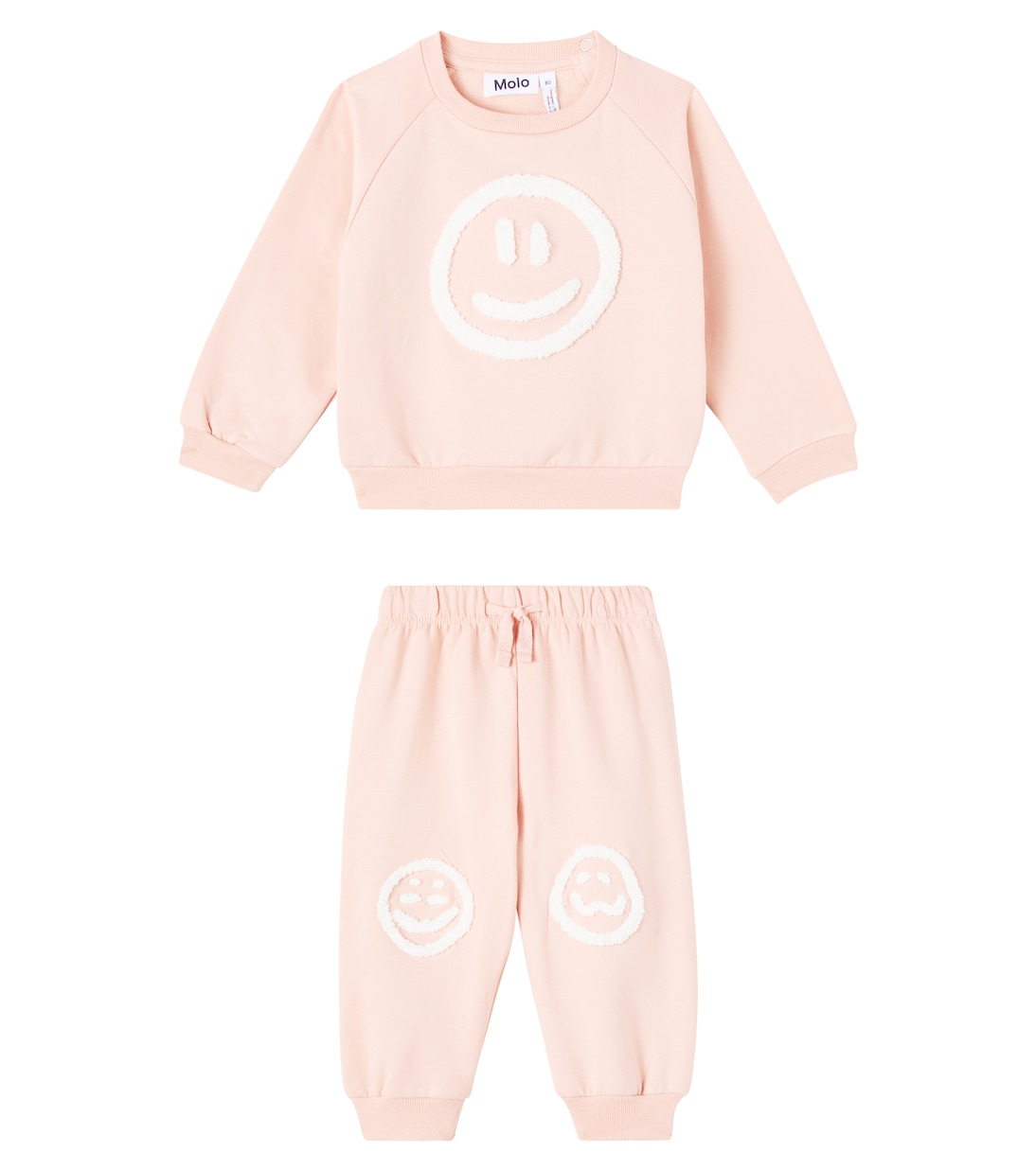 

Комплект из толстовки и спортивных штанов Baby Disc and Simeon Molo, Rose Cloud