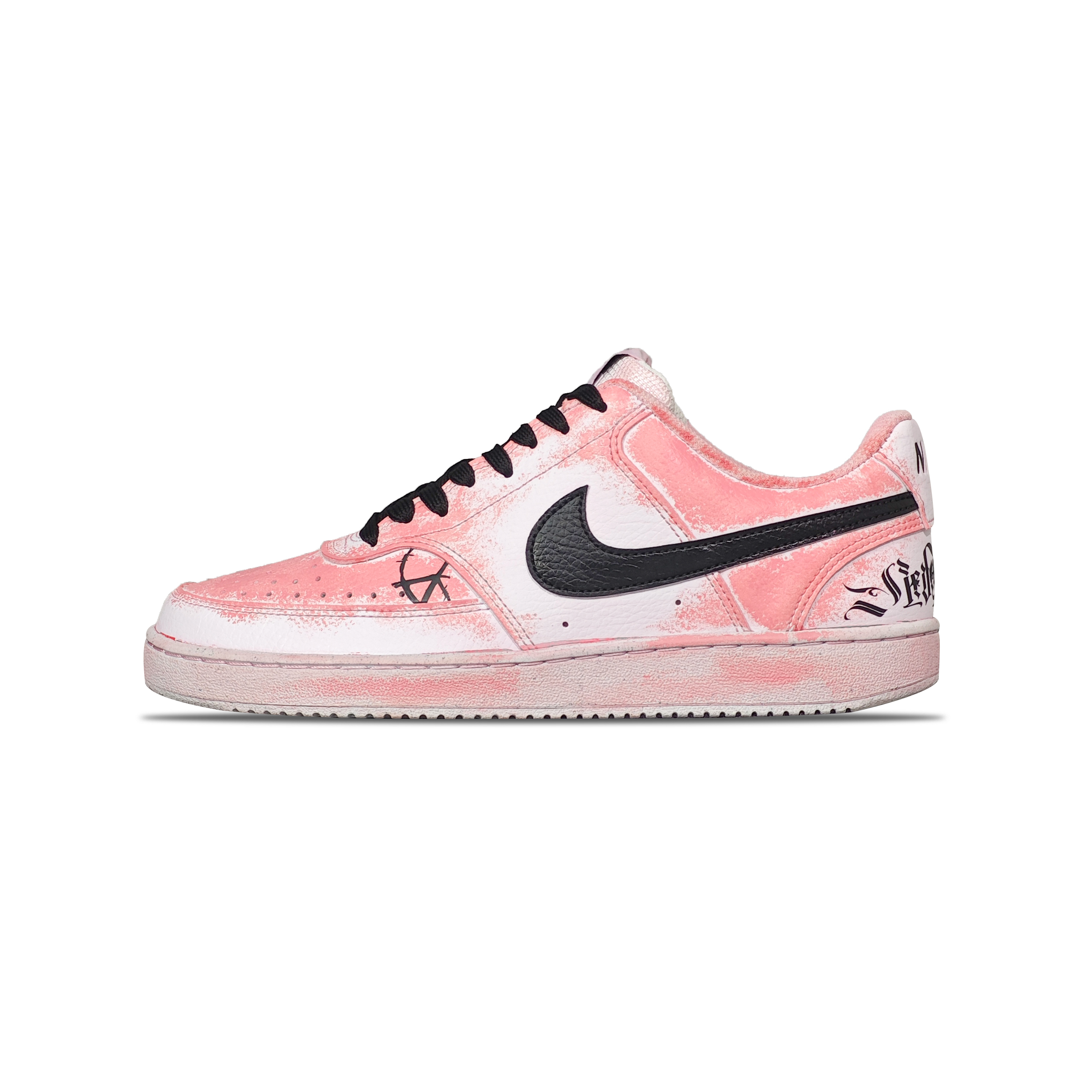 

Nike Кроссовки Court Vision 1 с низким верхом и противоскользящей амортизацией для скейтбординга, мужские, розовые