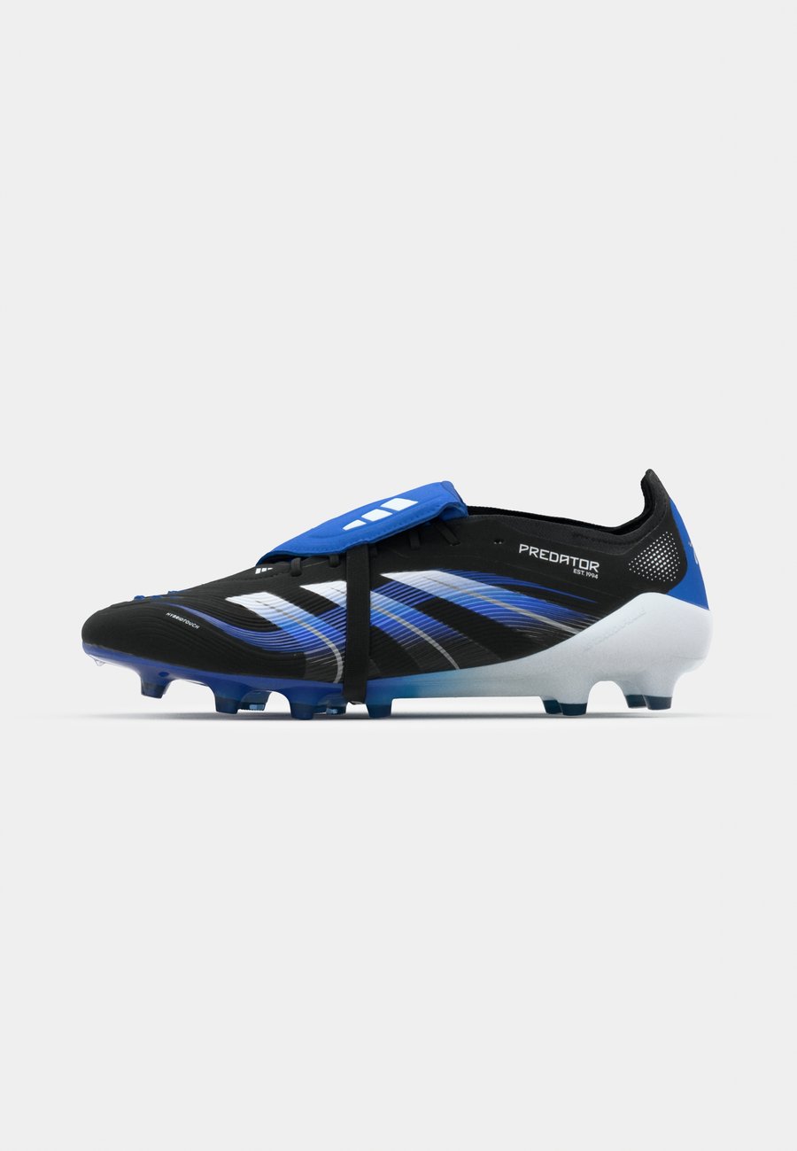 Кроссовки Adidas Performance PREDATOR ELITE FOLD-OVER TONGUE ARTIFICIAL GROUND FOOTBALL BOOTS, Core Black/Footwear White/Glory Blue/Black — фото 2