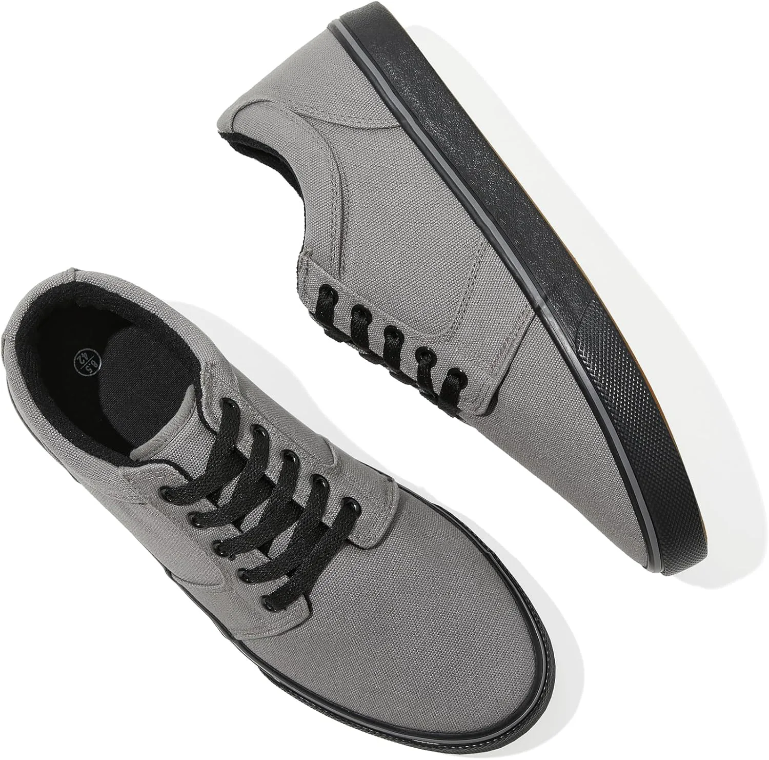 

Мужские белые повседневные кроссовки BENPAO, полностью черные модные кеды для мужчин, низкие, на шнуровке, из канваса, темно-серый