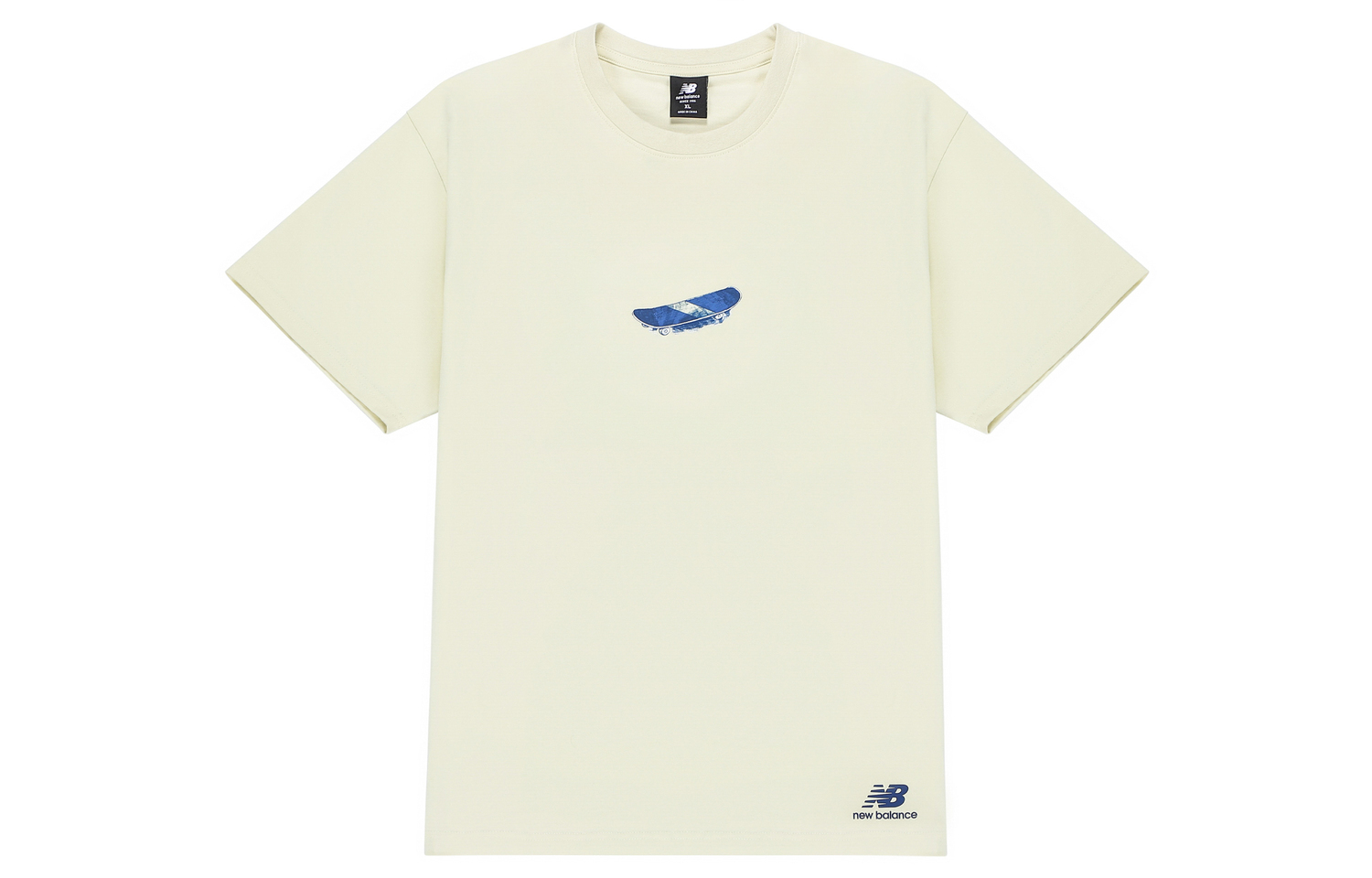 

ANB SS22 Футболка мужская жёлто-зелёная New Balance