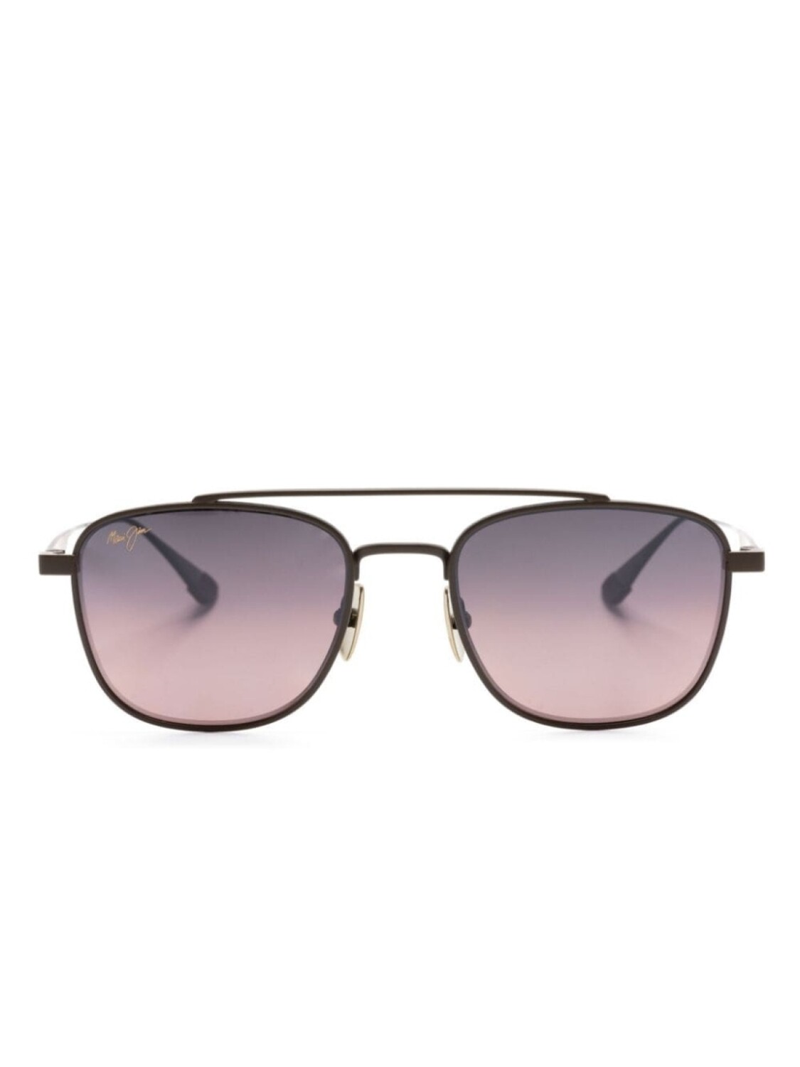 

Солнцезащитные очки Kahana в прямоугольной оправе Maui Jim, коричневый