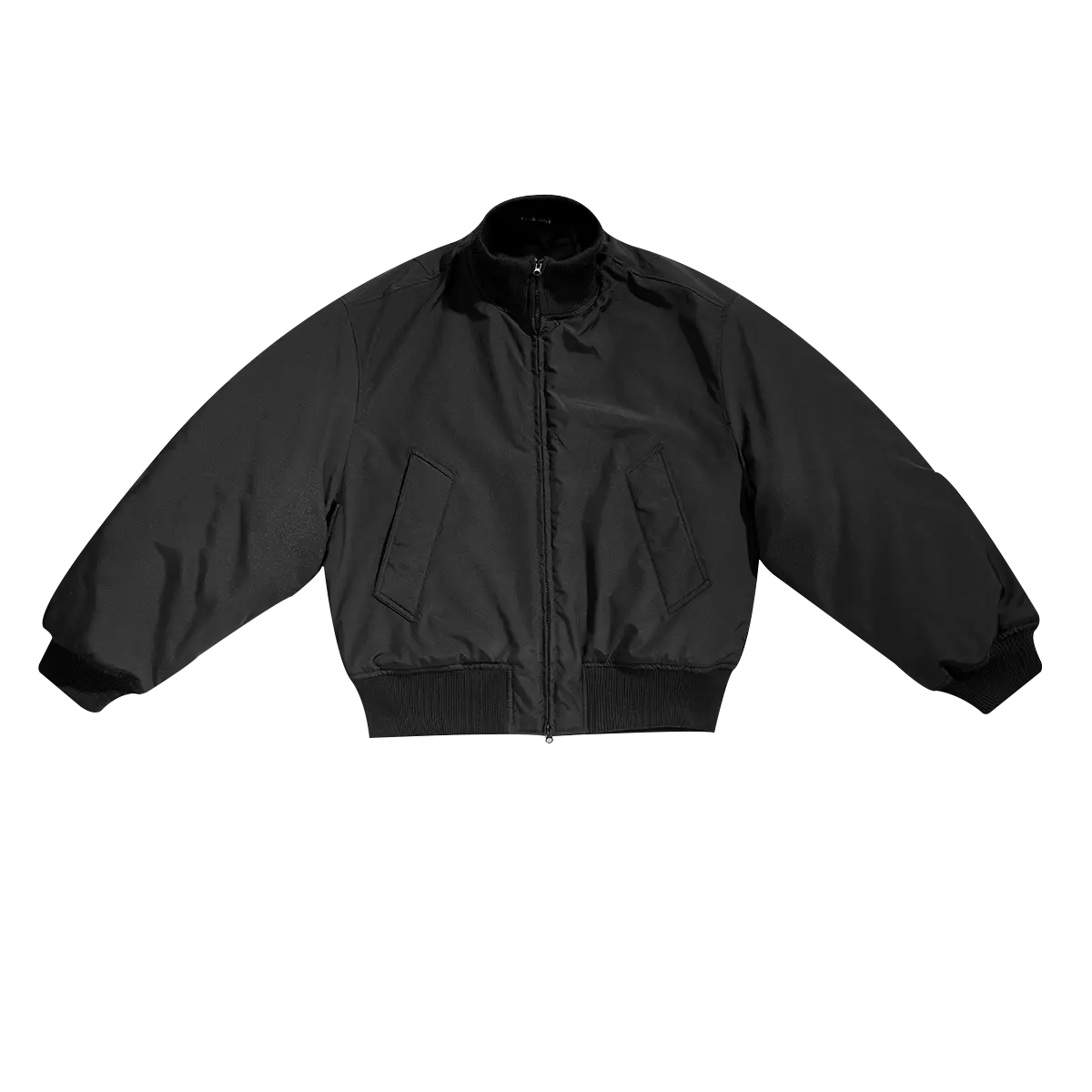 

TH FABRICATE Куртка женская черная, Black Cropped Jacket (Runs Small, Suggestion: Size Up)