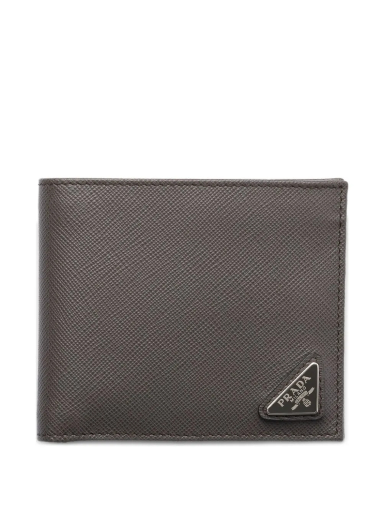 

Prada фактурный бумажник, серый