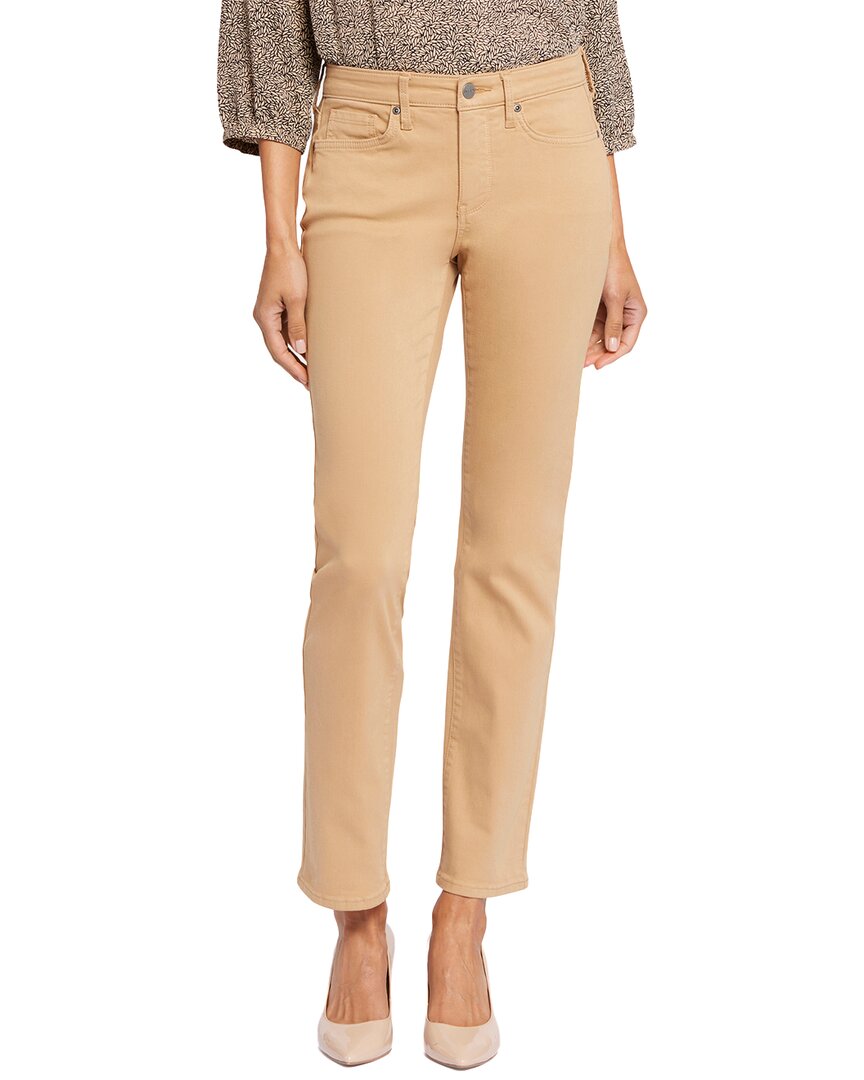 

Джинсы NYDJ Sheri Slim Hazel Wood, бежевый
