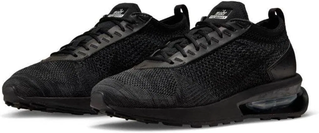 Мужские кроссовки Nike Air Max Flyknit Racer M Dj6106-300, Black, Anthracite, Black — фото 4