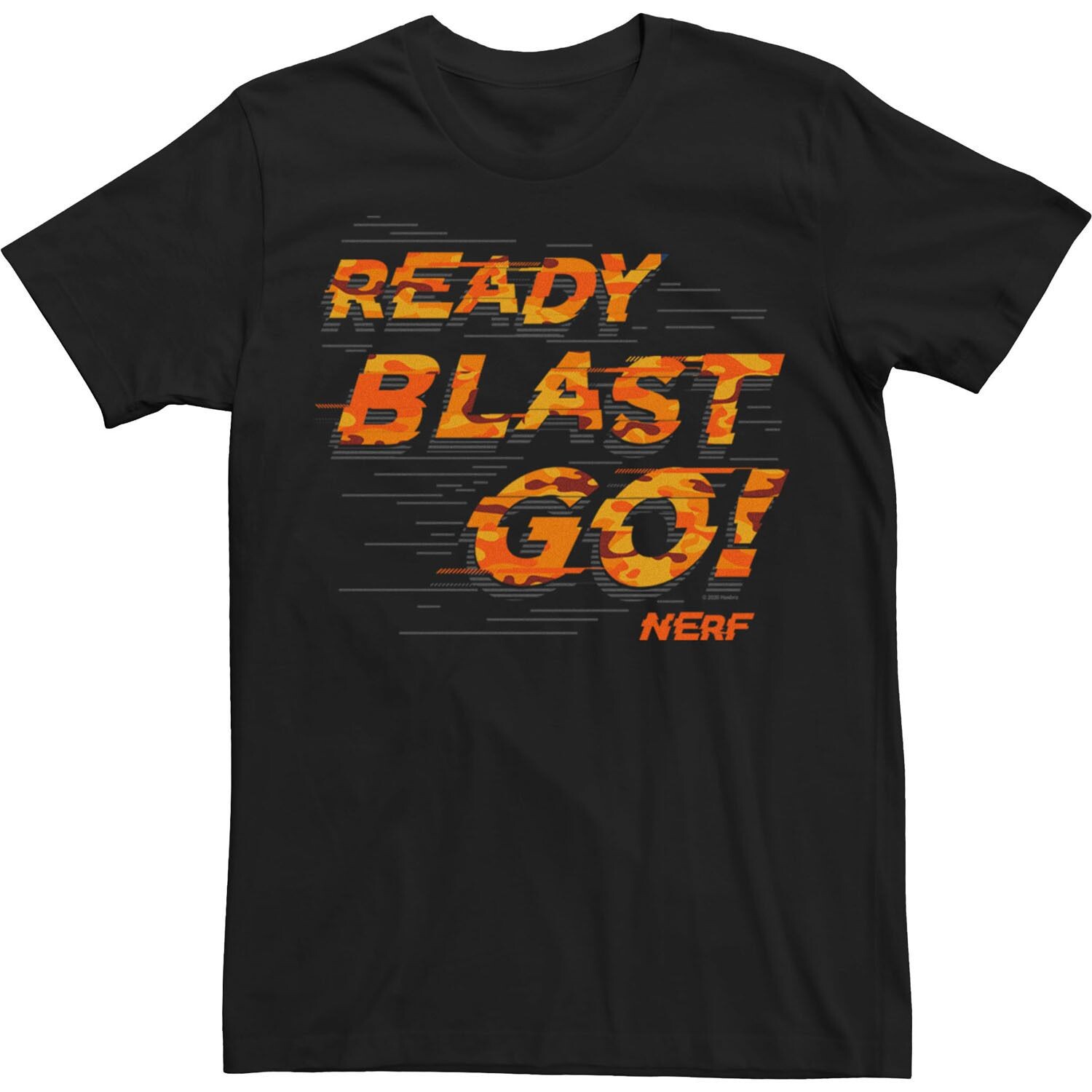 

Мужская футболка Nerf Ready Blast Go с текстом Licensed Character