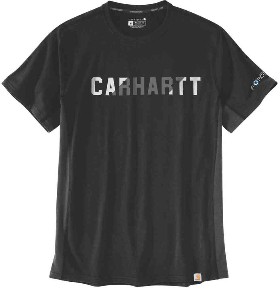 

Футболка с логотипом Force Flex Block Carhartt, черный