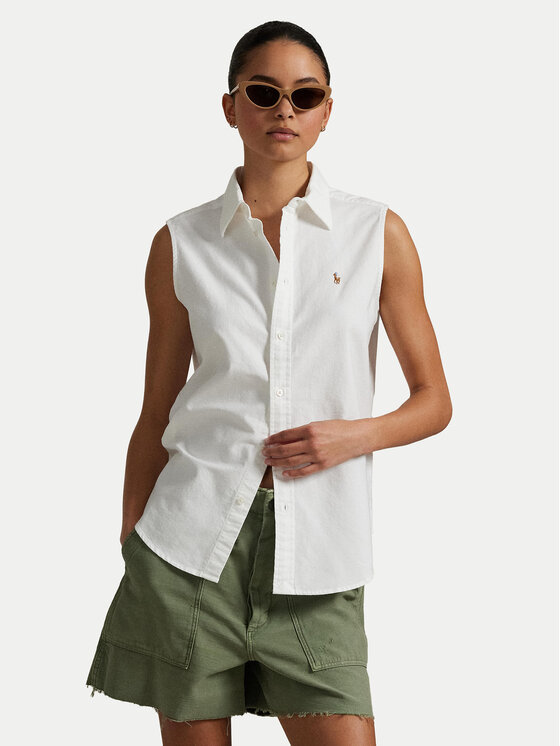 

Рубашка классического кроя 211968992001 Polo Ralph Lauren, белый