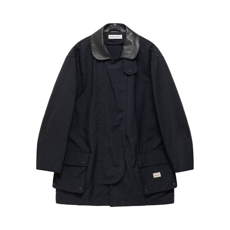 

Куртка Stussy x Our Legacy Work Shop Fireman Jacket, Black Nylon Cordura