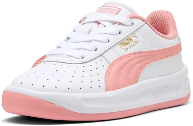 Кроссовки для мальчиков PUMA Kids Gv Special с шнуровкой, повседневные - синие, белый/розовый — фото 2