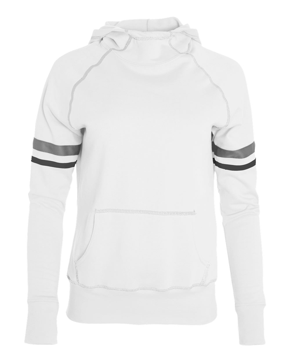 

Толстовка Spry для девочек и мужчин Augusta Sportswear, цвет white/ black/ graphite