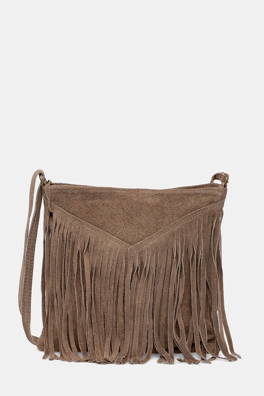 

Замшевая сумка Answear.LAB, коричневый
