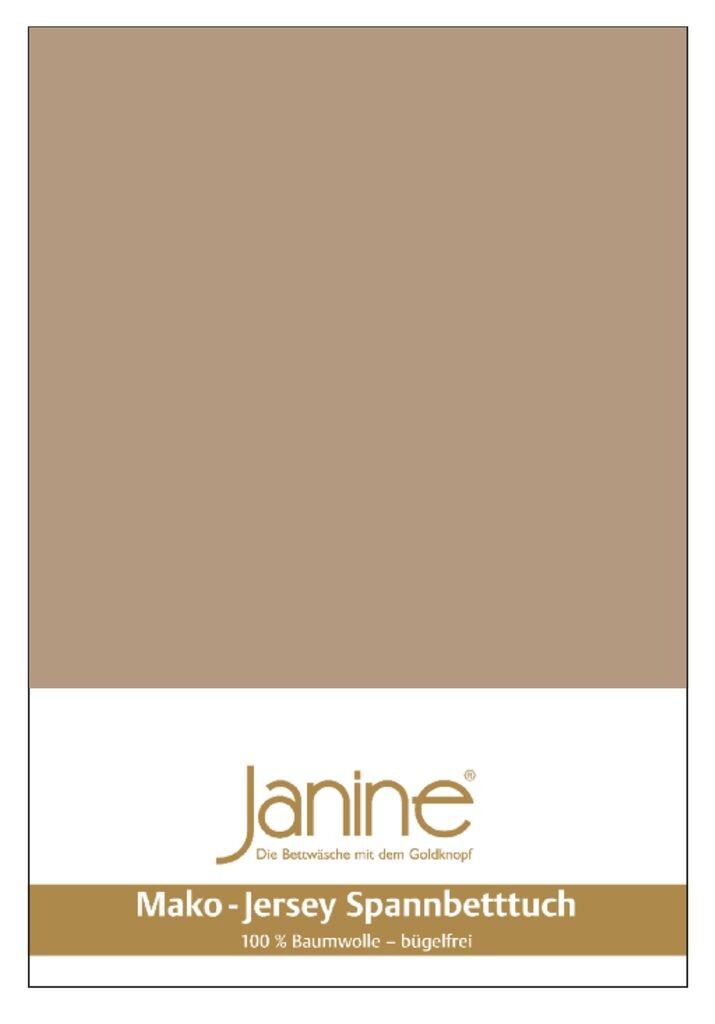 

Простыня Janine JERSEY 5002 100 X 200 нуга Original Janine