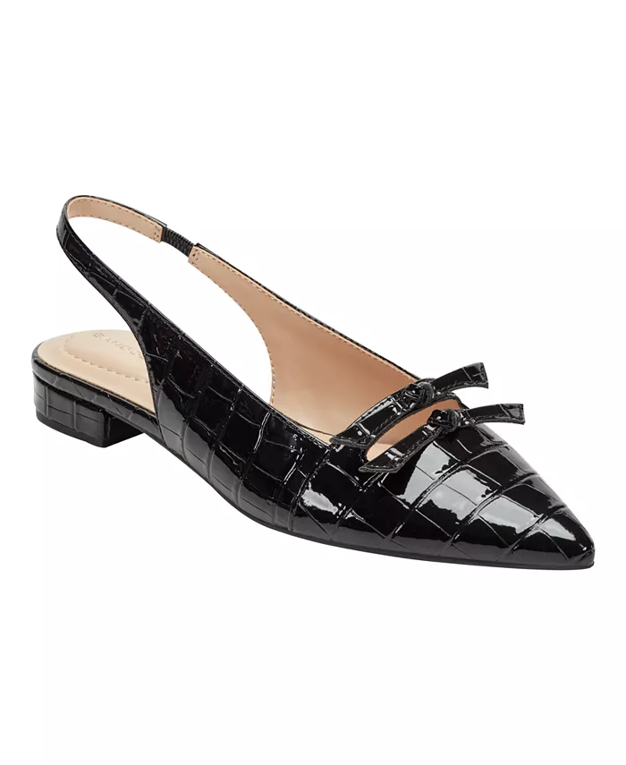 

Женские туфли-лодочки Aleeza с острым носом и ремешком на щиколотке Bandolino, черный