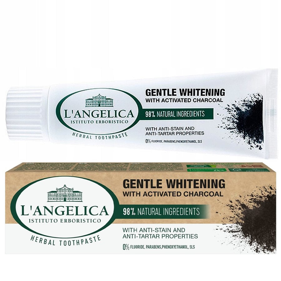 

Зубная паста L'Angelica Activated Charcoal с активированным углем 75 мл