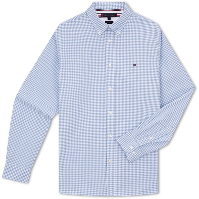 

Рубашка мужская Tommy Hilfiger, цвет Pink and white check 0PP