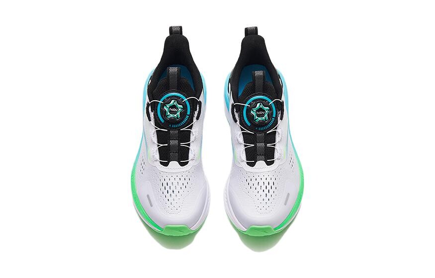 Детские кроссовки GS Low-top ANTA Белые/черные/озерно-голубые Anta Kids — фото 3