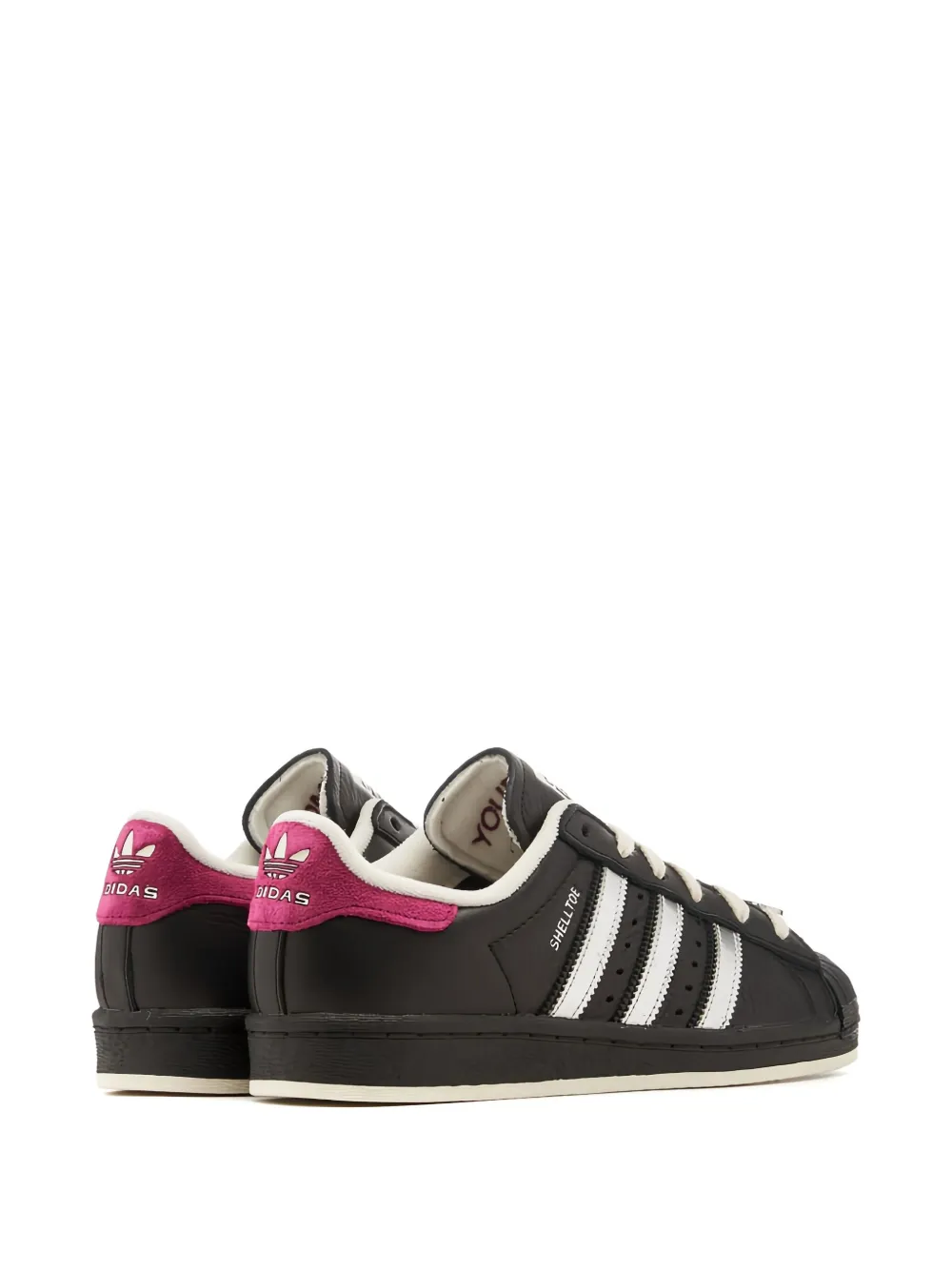 Кроссовки Superstar Shelltoe Shredder из коллаборации с Teenage Mutant Ninja Turtles Adidas, черный — фото 3