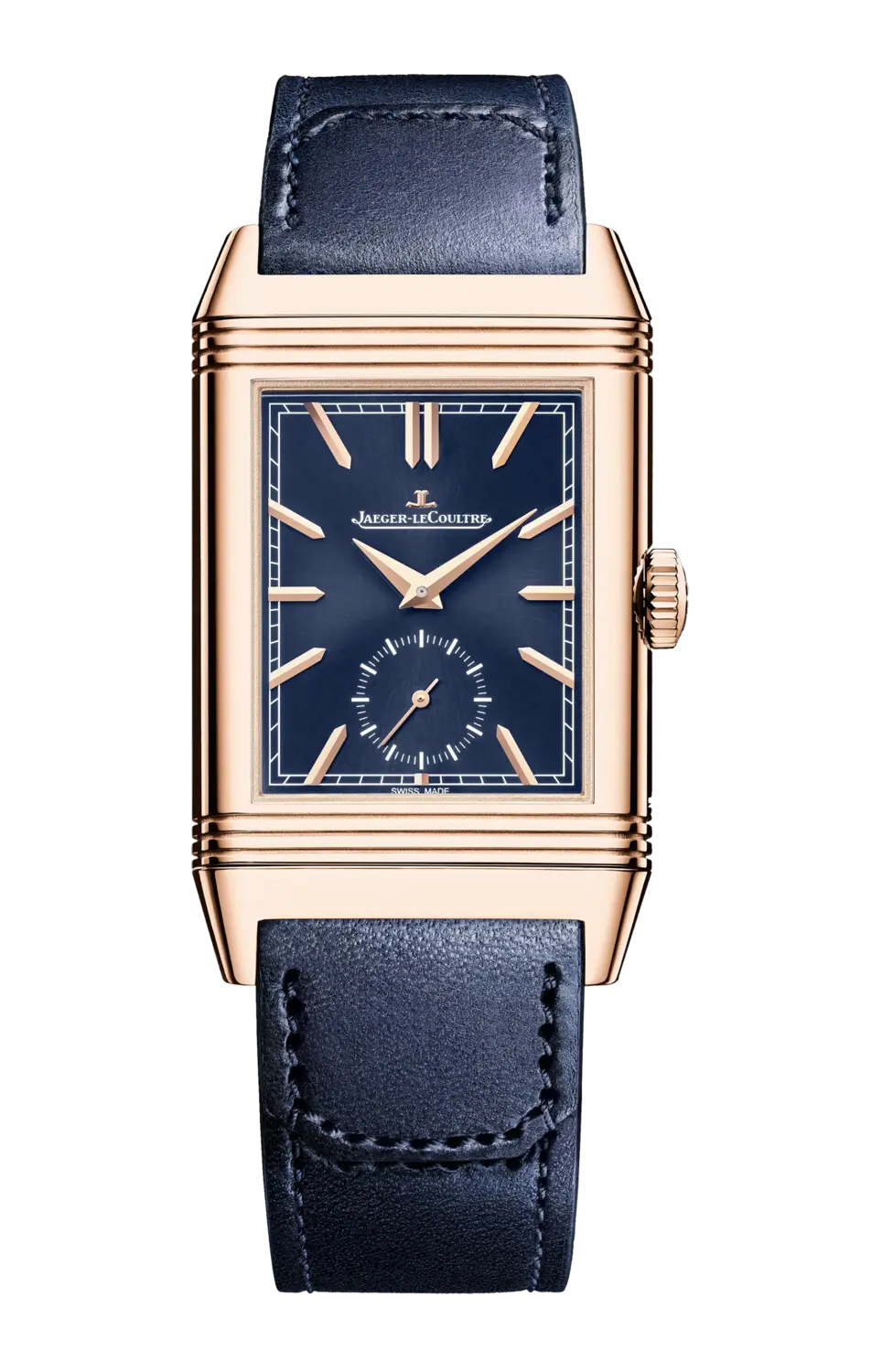 

Часы Jaeger-Lecoultre Reverso tribute duoface с розовым золотом 47 х 28,30 мм